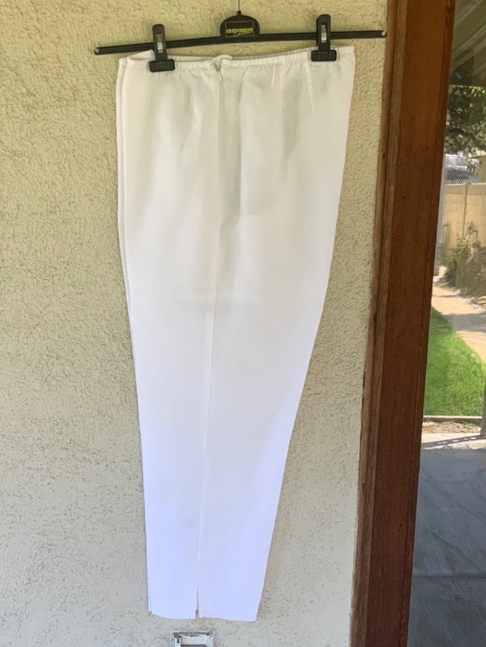 EILEEN FISHER LINEN SLACKS